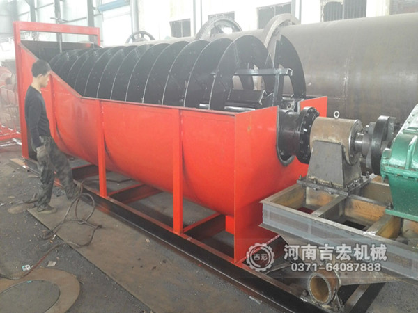 螺旋洗石機、移動輸送機發往東北